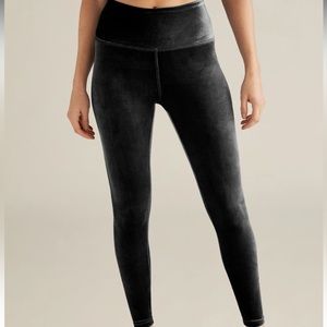 Athleta velvet leggings
